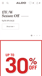 Mobile Screenshot of aldoshoeskorea.com